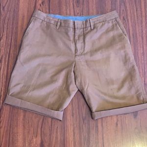 Brown Vince dress shorts